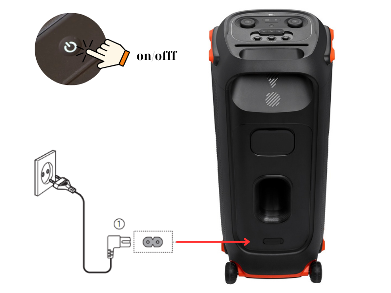 Hướng dẫn sử dụng loa JBL PartyBox 710 Chi Tiết A-Z