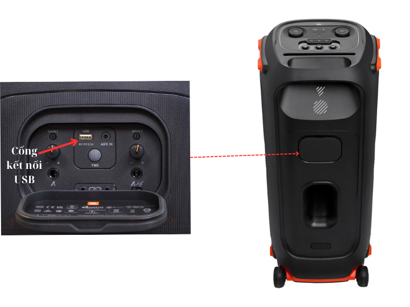 Hướng dẫn sử dụng loa JBL PartyBox 710 Chi Tiết A-Z