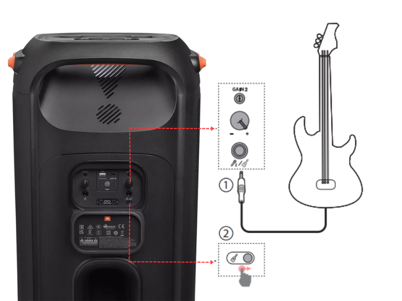 Hướng dẫn sử dụng loa JBL PartyBox 710 Chi Tiết A-Z