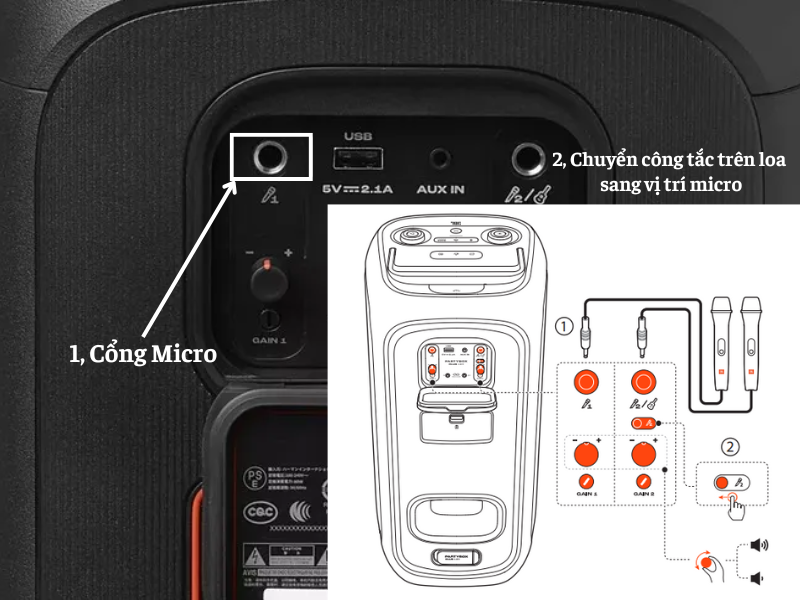 Hướng dẫn sử dụng Loa JBL Partybox Club 120!