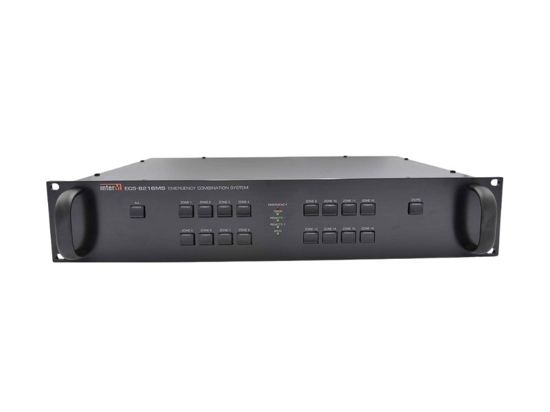 Bộ điều khiển ph&acirc;n v&ugrave;ng mở rộng của PX-6216 Inter-M ECS-6216MS