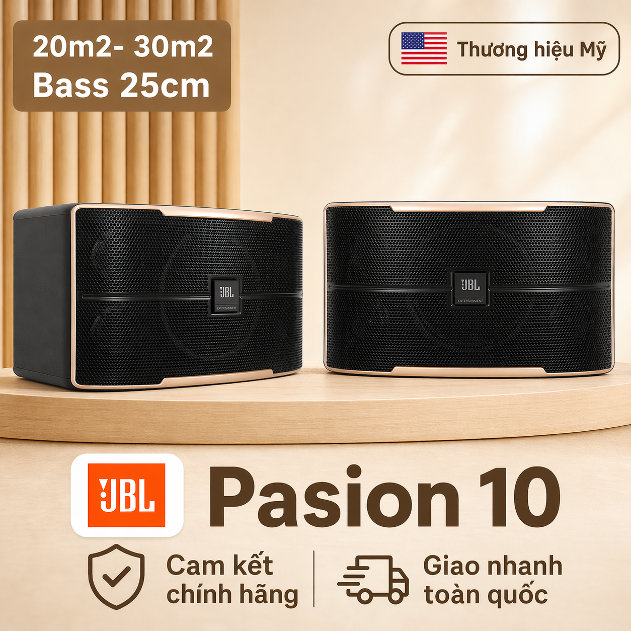 Loa karaoke JBL Pasion 10 (bass 25cm)