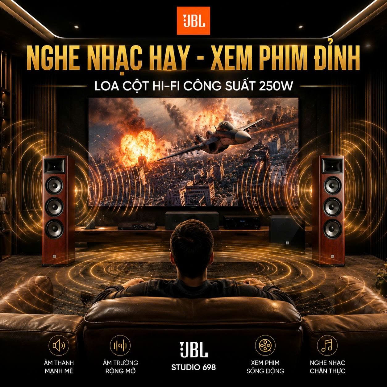 Loa JBL Studio 698