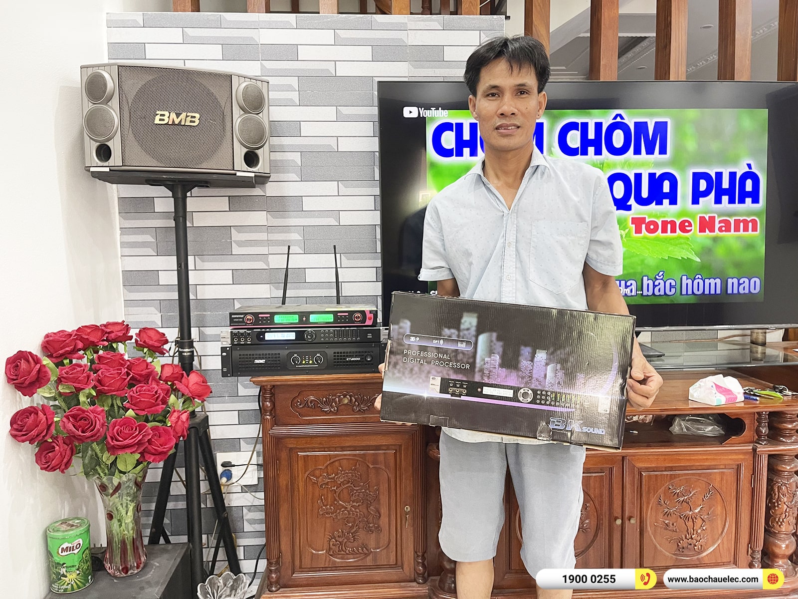 kh&aacute;ch h&agrave;ng đấu gi&aacute; th&agrave;nh c&ocirc;ng tr&ecirc;n livestream Bảo Ch&acirc;u Elec