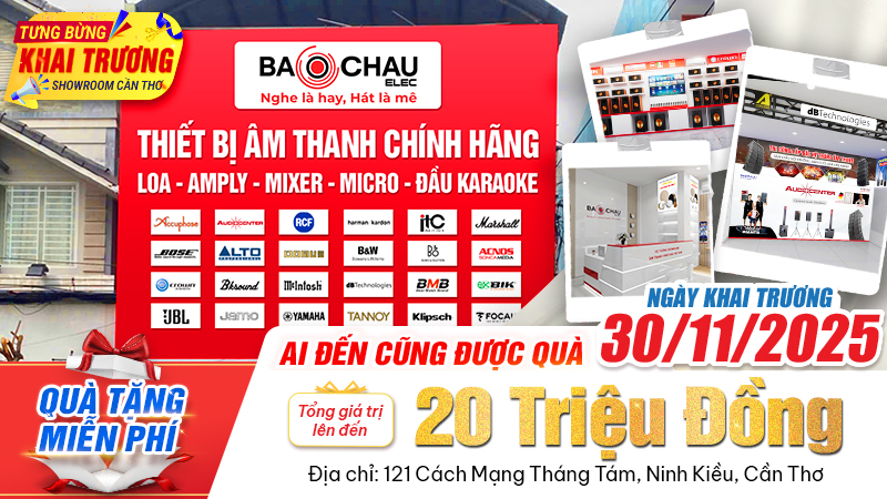 Bảo Ch&acirc;u Elec th&ocirc;ng b&aacute;o chuyển địa điểm showroom Cần Thơ