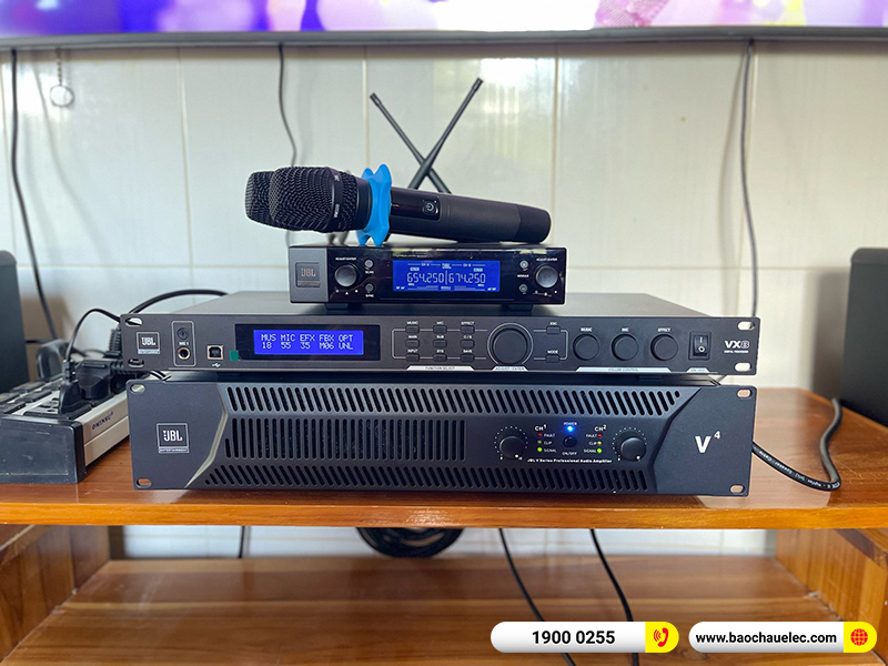 Lắp đặt d&agrave;n karaoke JBL hơn 50 triệu cho anh Vinh ở Đồng Nai