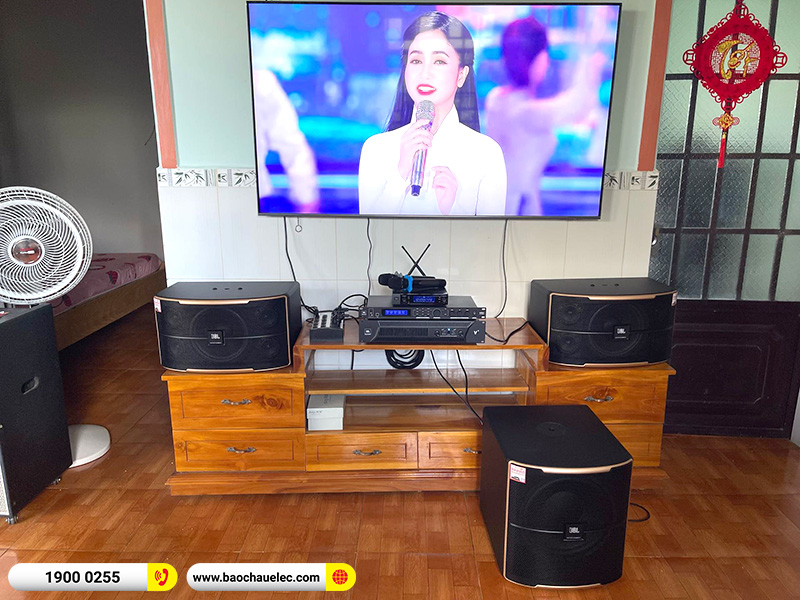 Lắp đặt d&agrave;n karaoke JBL hơn 50 triệu cho anh Vinhở Đồng Nai