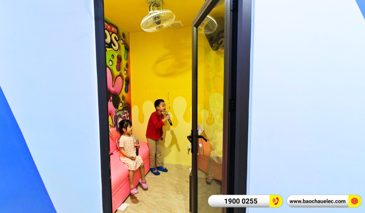Lắp đặt 12 ph&ograve;ng h&aacute;t karaoke mini cho anh Tr&aacute;ng tại H&agrave; Nội
