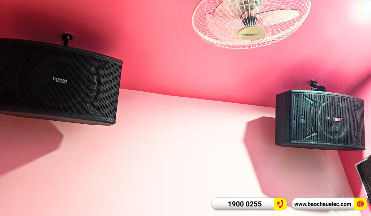 Lắp đặt 12 ph&ograve;ng h&aacute;t karaoke mini cho anh Tr&aacute;ng tại H&agrave; Nội
