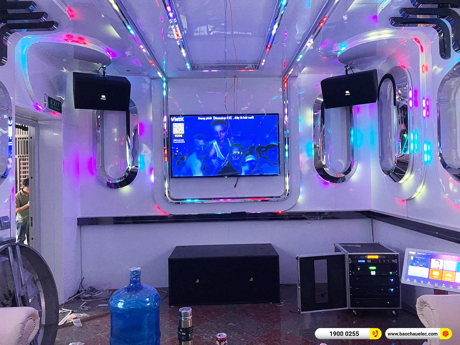 Lắp đặt 2 ph&ograve;ng h&aacute;t kinh doanh JBL gần 416tr cho anh T&uacute; tại H&ograve;a B&igrave;nh