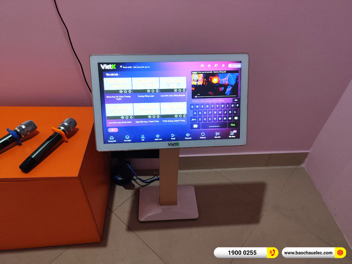 Lắp đặt 12 ph&ograve;ng karaoke box mini cho anh Ho&agrave;ng tại H&agrave; Nội