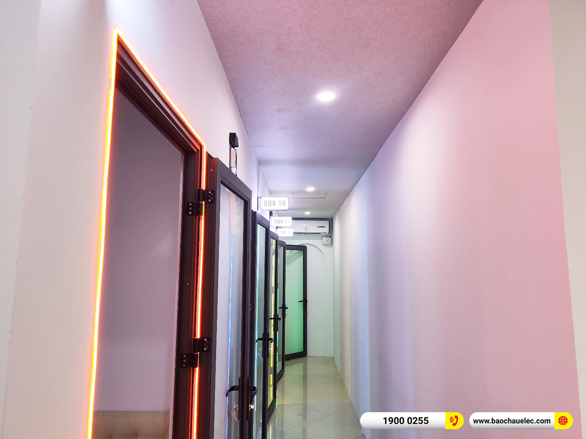 Lắp đặt 12 ph&ograve;ng karaoke box mini cho anh Ho&agrave;ng tại H&agrave; Nội