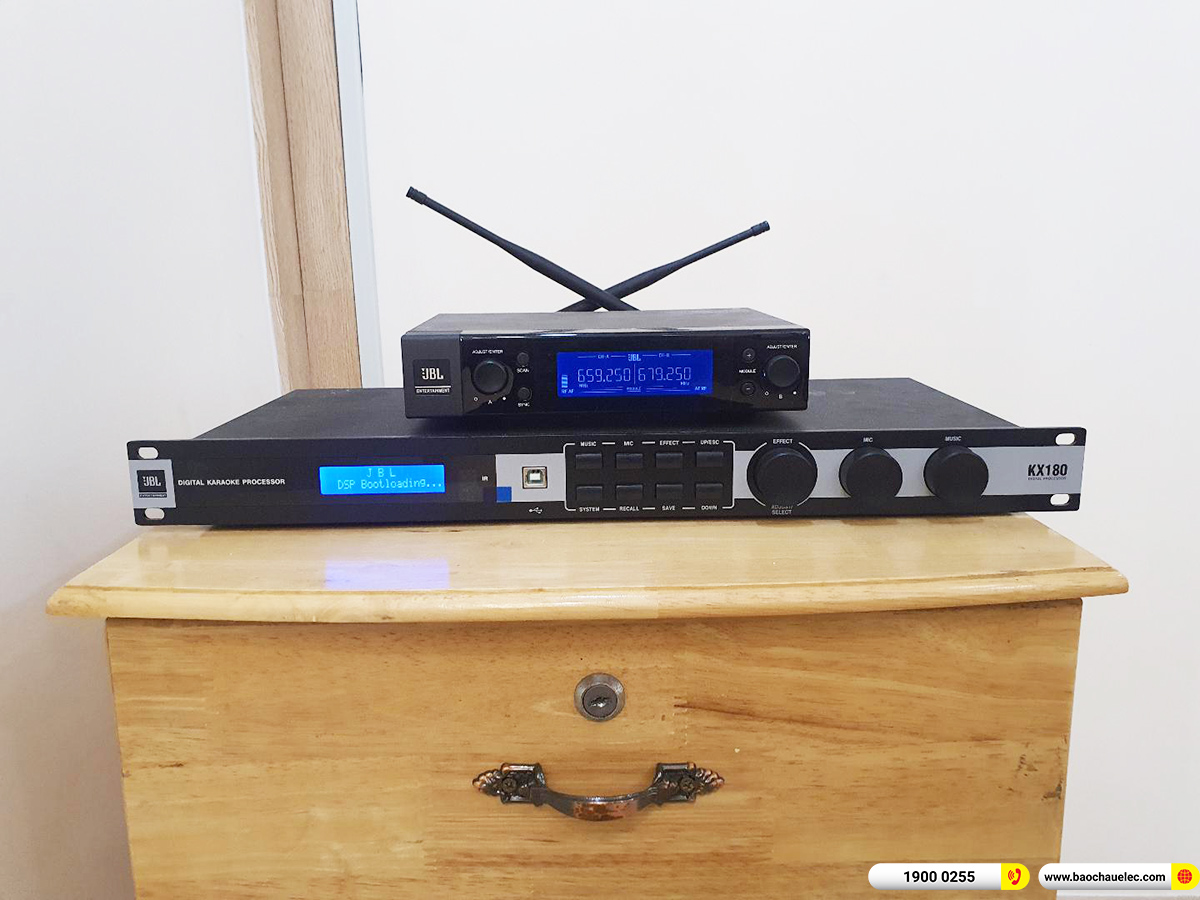 Lắp đặt 3 ph&ograve;ng karaoke JBL cho nh&agrave; h&agrave;ng của anh Thi ở TPHCM