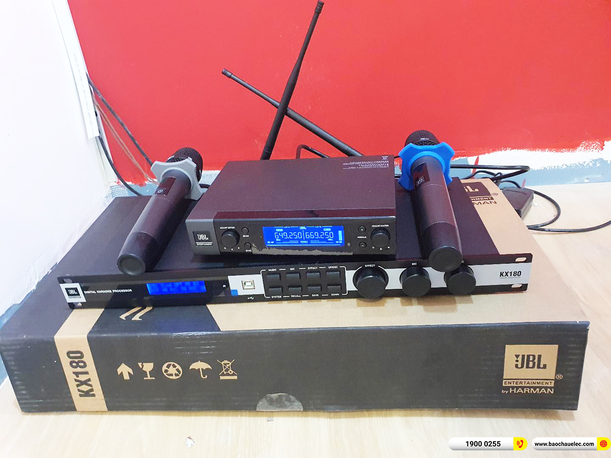 Lắp đặt 3 ph&ograve;ng karaoke JBL cho nh&agrave; h&agrave;ng của anh Thi ở TPHCM