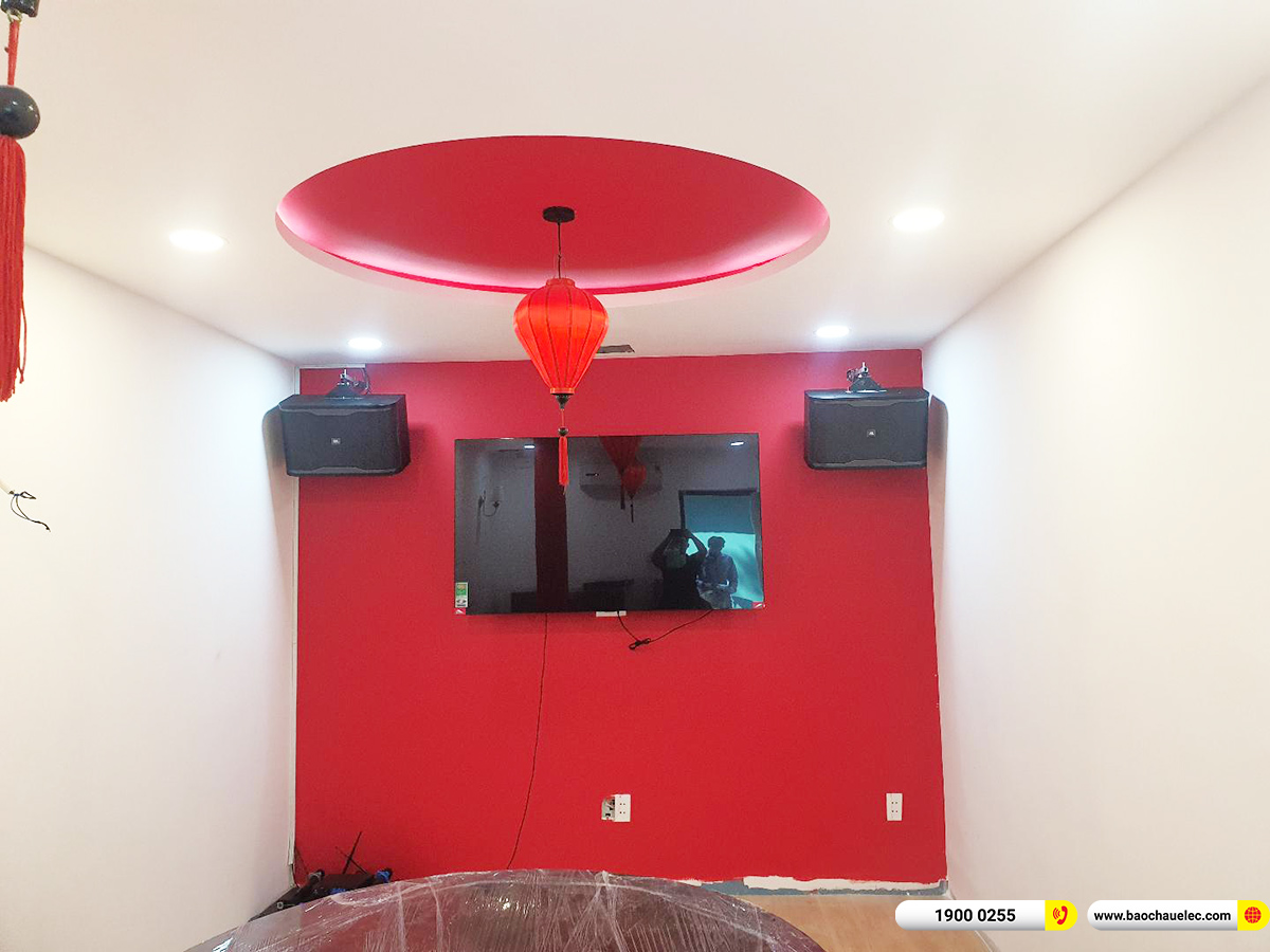 Lắp đặt 3 ph&ograve;ng karaoke JBL cho nh&agrave; h&agrave;ng của anh Thi ở TPHCM