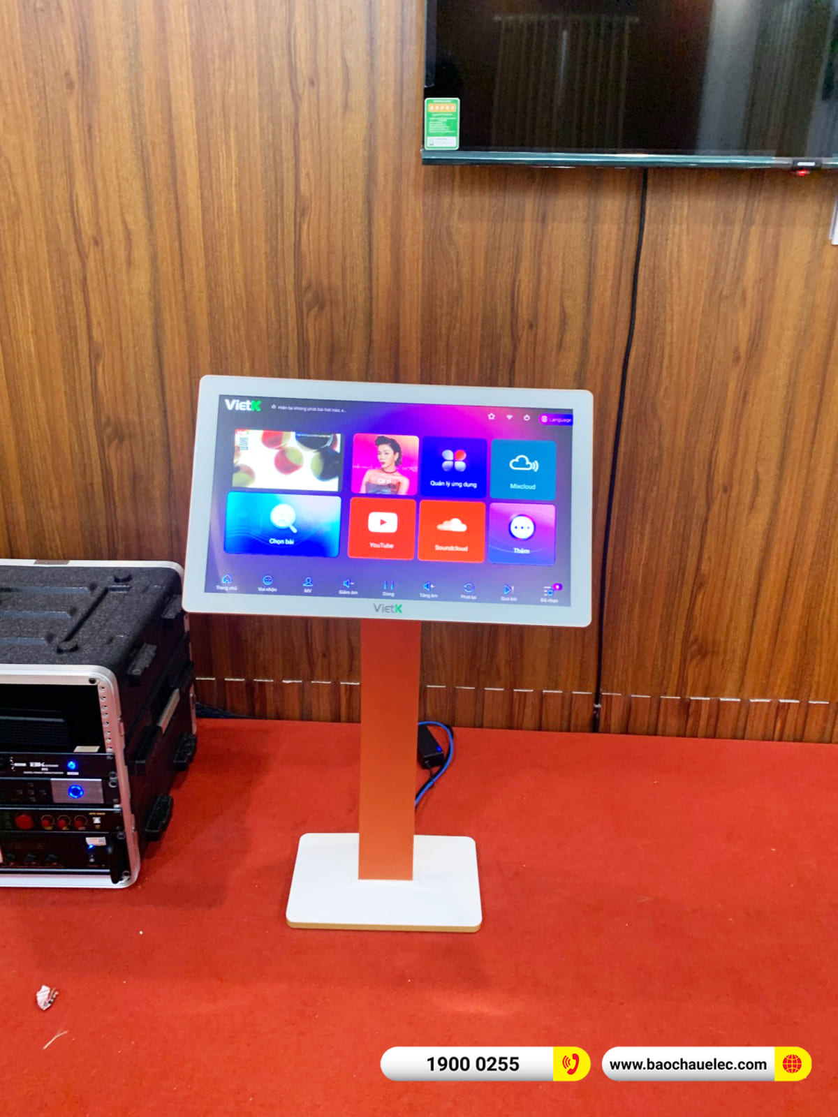 Lắp đặt 3 ph&ograve;ng karaoke RCF hơn 225tr cho nh&agrave; h&agrave;ng của anh Quang ở TPHCM 