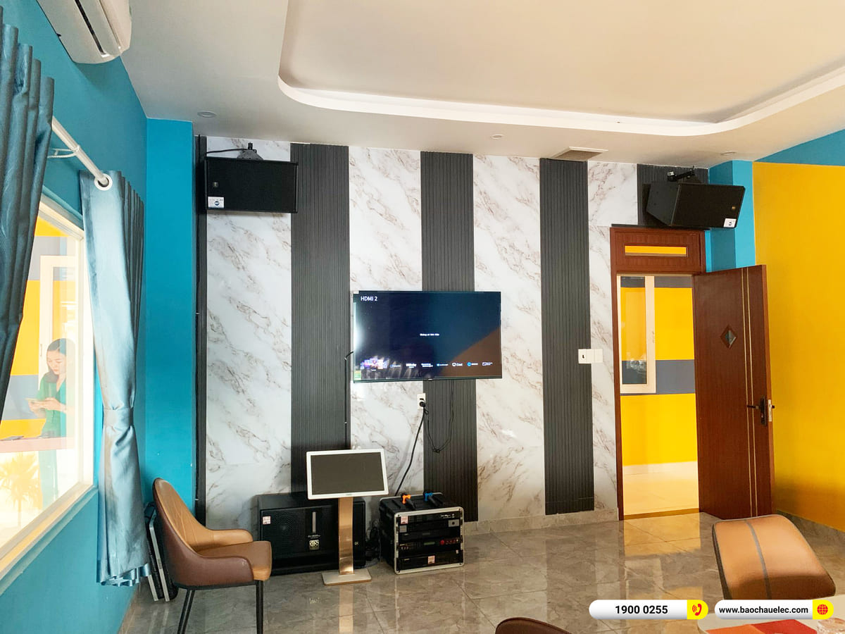 Lắp đặt 3 ph&ograve;ng karaoke RCF hơn 225tr cho nh&agrave; h&agrave;ng của anh Quang ở TPHCM