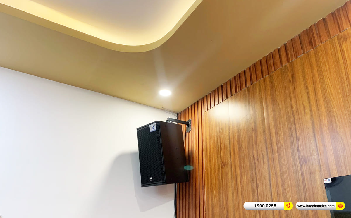 Lắp đặt 3 ph&ograve;ng karaoke RCF hơn 225tr cho nh&agrave; h&agrave;ng của anh Quang ở TPHCM 