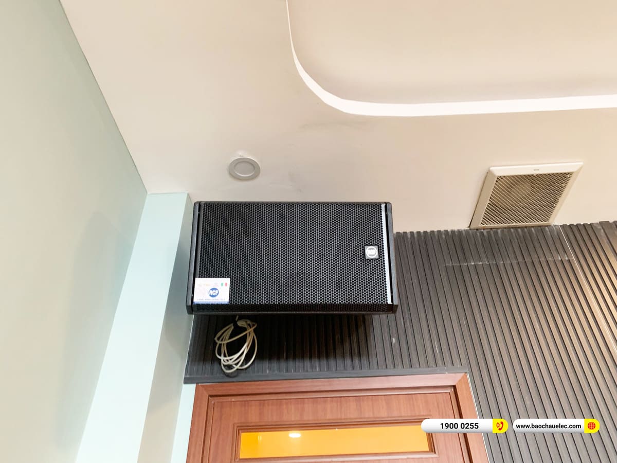Lắp đặt 3 ph&ograve;ng karaoke RCF hơn 225tr cho nh&agrave; h&agrave;ng của anh Quang ở TPHCM 