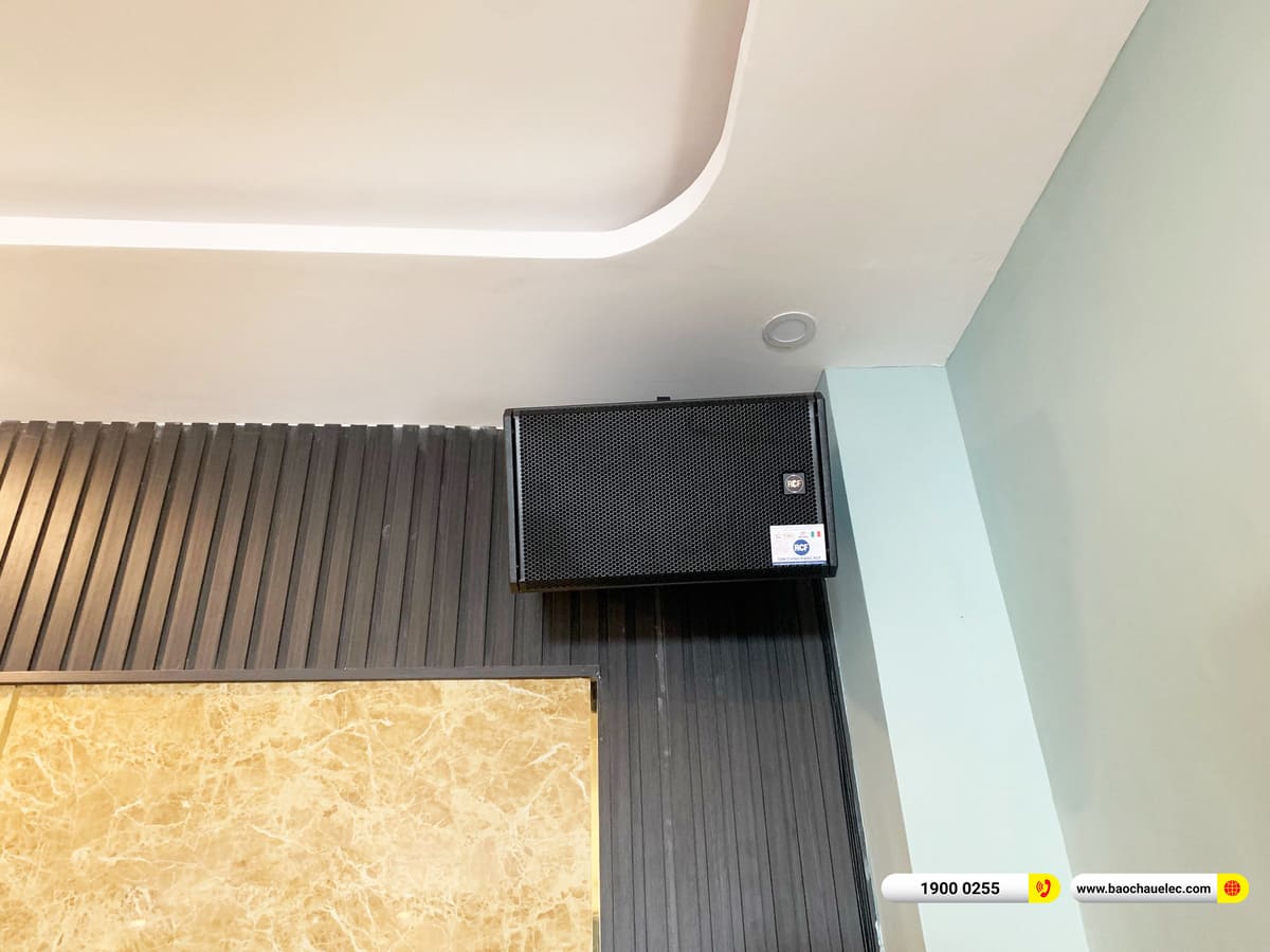 Lắp đặt 3 ph&ograve;ng karaoke RCF hơn 225tr cho nh&agrave; h&agrave;ng của anh Quang ở TPHCM 