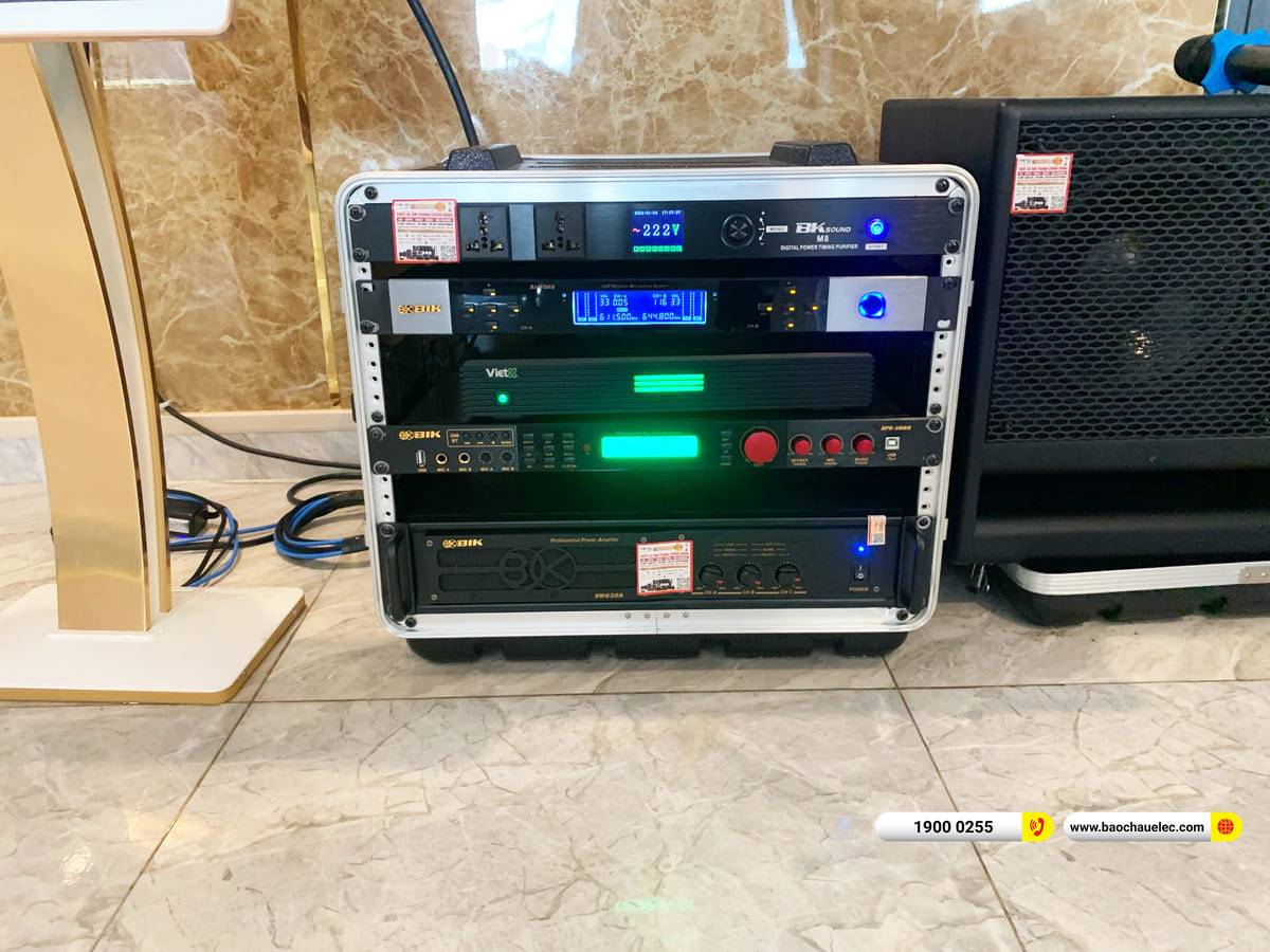 Lắp đặt 3 ph&ograve;ng karaoke RCF hơn 225tr cho nh&agrave; h&agrave;ng của anh Quang ở TPHCM