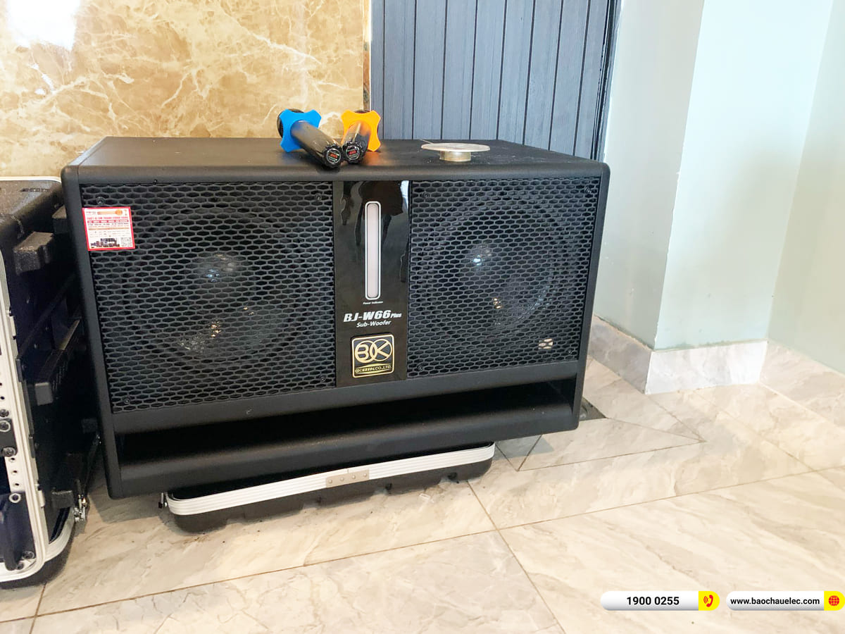 Lắp đặt 3 ph&ograve;ng karaoke RCF hơn 225tr cho nh&agrave; h&agrave;ng của anh Quang ở TPHCM