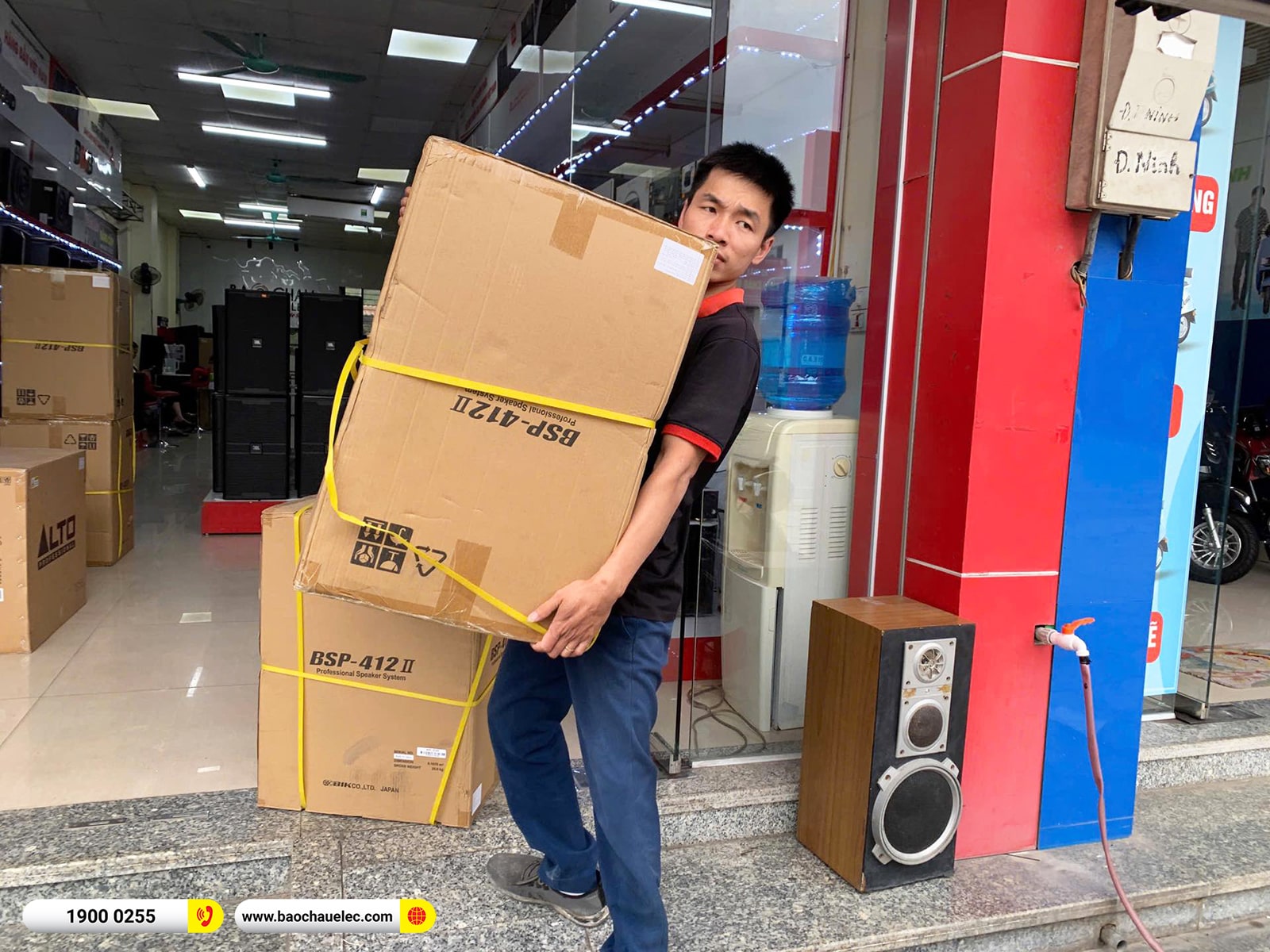 5 d&agrave;n &acirc;m thanh hội trường BIK cho 5 Nh&agrave; văn h&oacute;a Phường Ninh X&aacute; tại Bắc Ninh