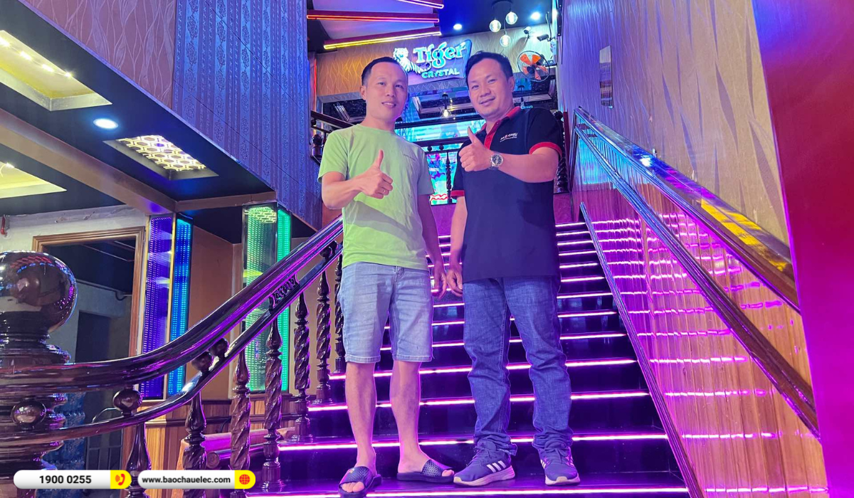 Lắp đặt 6 ph&ograve;ng h&aacute;t kinh doanh RCF hơn 242tr cho qu&aacute;n Karaoke Galaxy tại Đắk Lắk