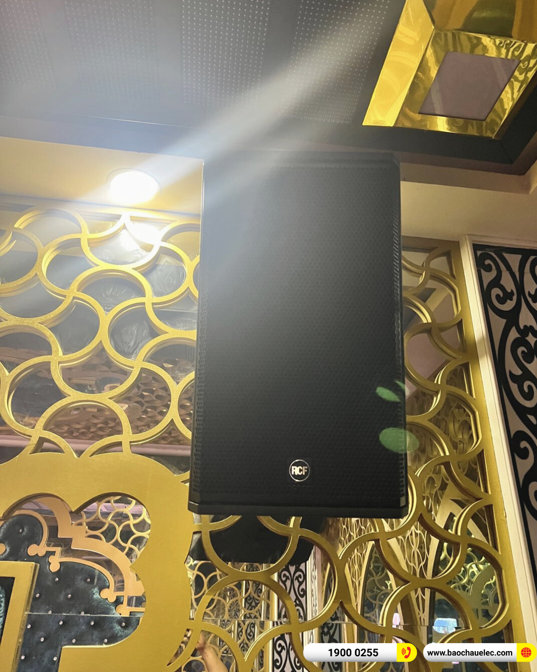 Lắp đặt 6 ph&ograve;ng h&aacute;t kinh doanh RCF hơn 242tr cho qu&aacute;n Karaoke Galaxy tại Đắk Lắk