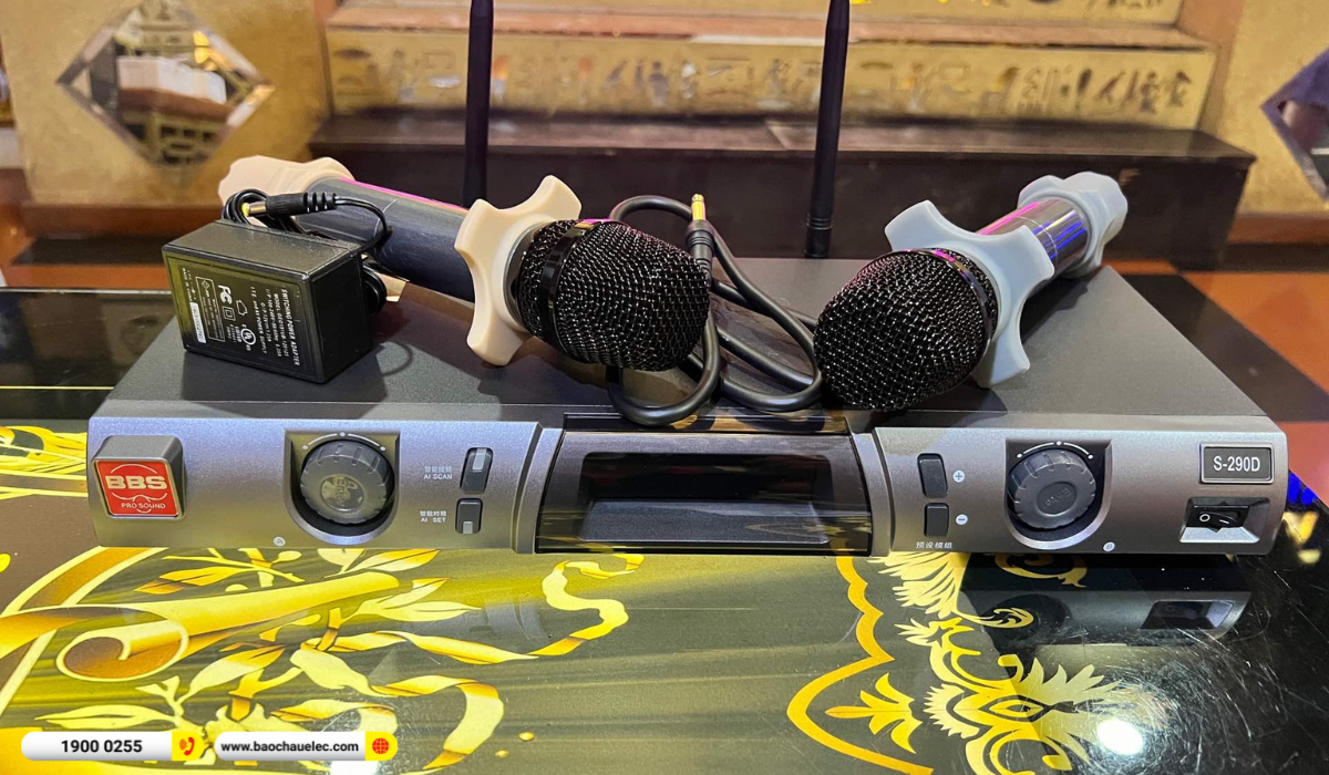 Lắp đặt 6 ph&ograve;ng h&aacute;t kinh doanh RCF hơn 242tr cho qu&aacute;n Karaoke Galaxy tại Đắk Lắk