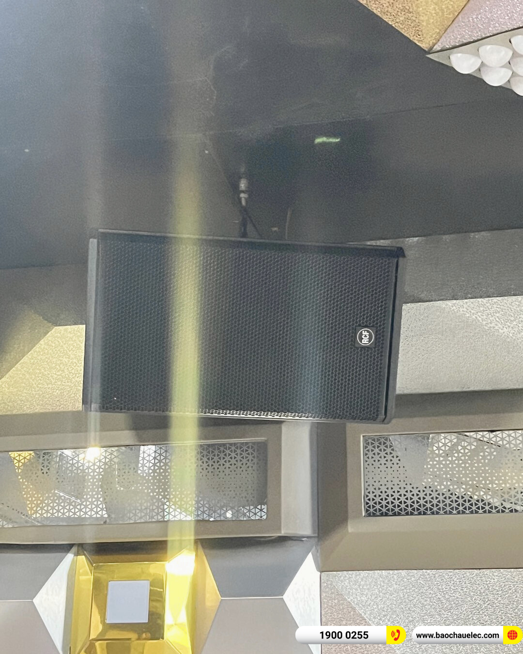 Lắp đặt 6 ph&ograve;ng h&aacute;t kinh doanh RCF hơn 242tr cho qu&aacute;n Karaoke Galaxy tại Đắk Lắk