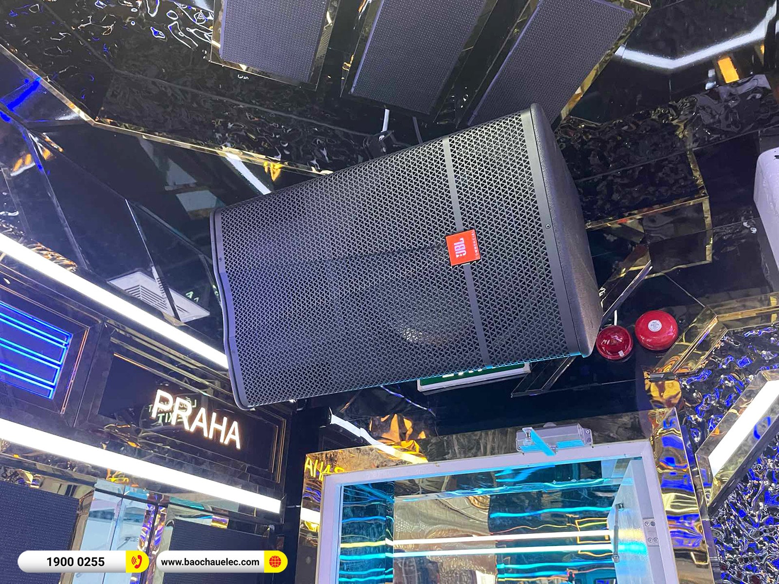 Lắp đặt 6 ph&ograve;ng h&aacute;t karaoke kinh doanh cho qu&aacute;n Praha tại H&ograve;a B&igrave;nh (JBL KP4012 G2, CV1570, TD8004, JBL VX8,&hellip;)
