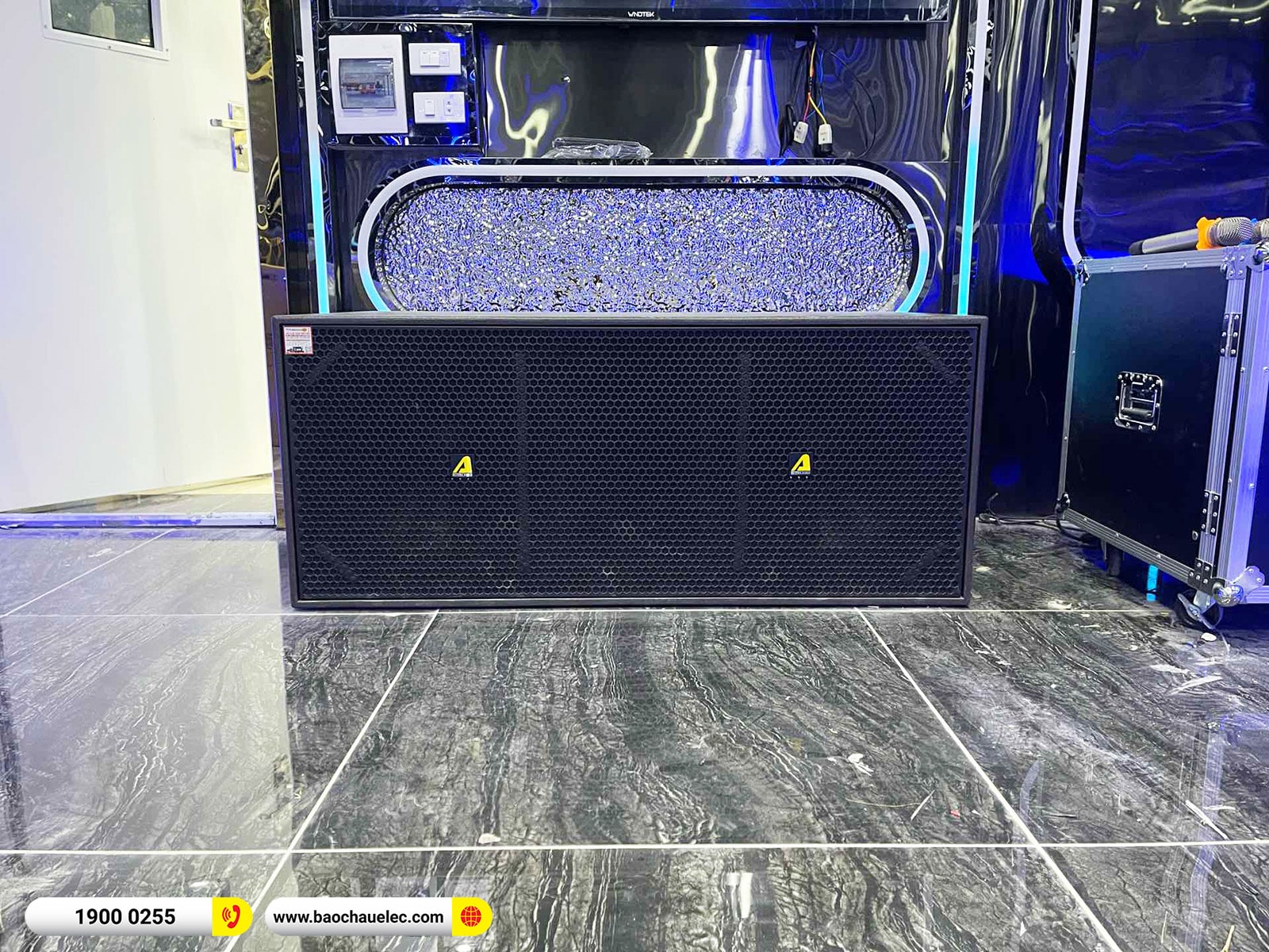 Lắp đặt 6 ph&ograve;ng h&aacute;t karaoke kinh doanh cho qu&aacute;n Praha tại H&ograve;a B&igrave;nh (JBL KP4012 G2, CV1570, TD8004, JBL VX8,&hellip;)