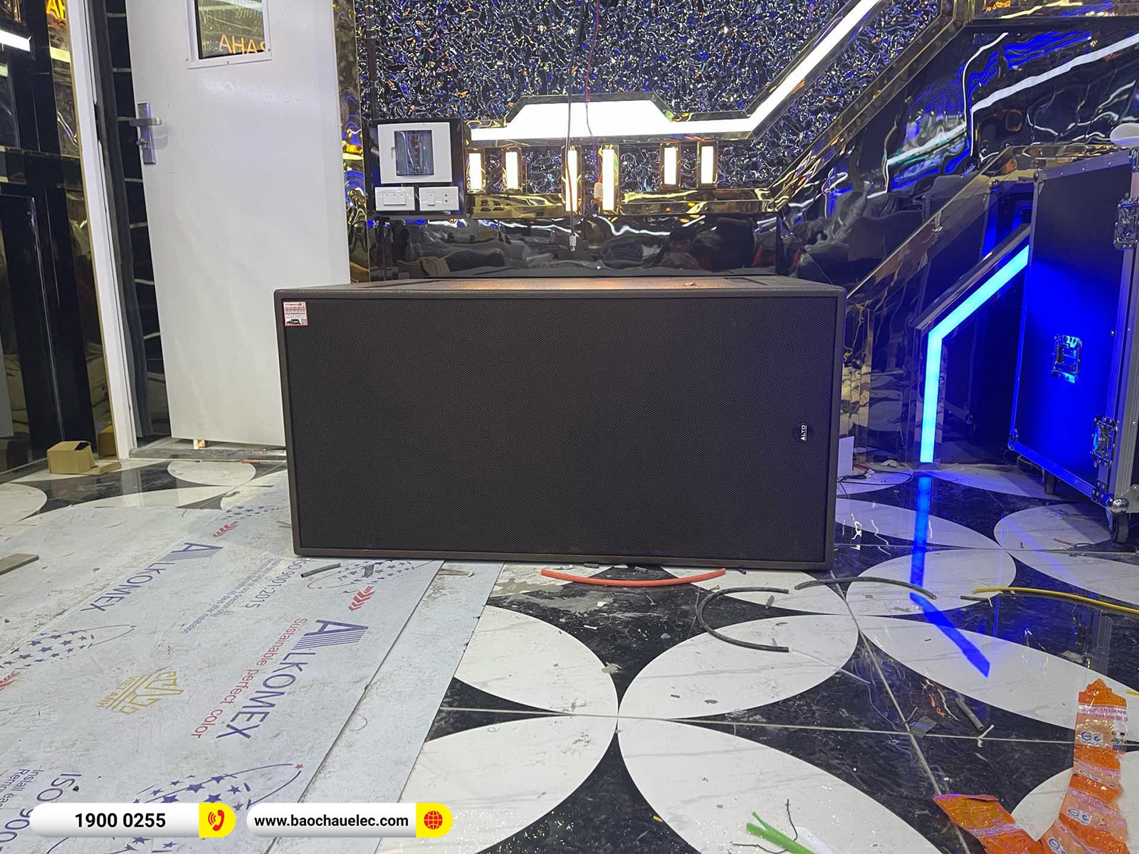 Lắp đặt 6 ph&ograve;ng h&aacute;t karaoke kinh doanh cho qu&aacute;n Praha tại H&ograve;a B&igrave;nh (JBL KP4012 G2, CV1570, TD8004, JBL VX8,&hellip;)