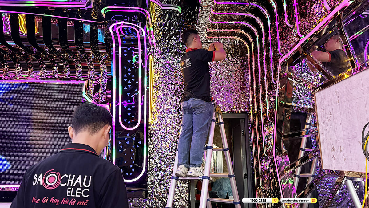 Lắp đặt 9 ph&ograve;ng h&aacute;t gần 900tr cho qu&aacute;n karaoke tại TPHCM