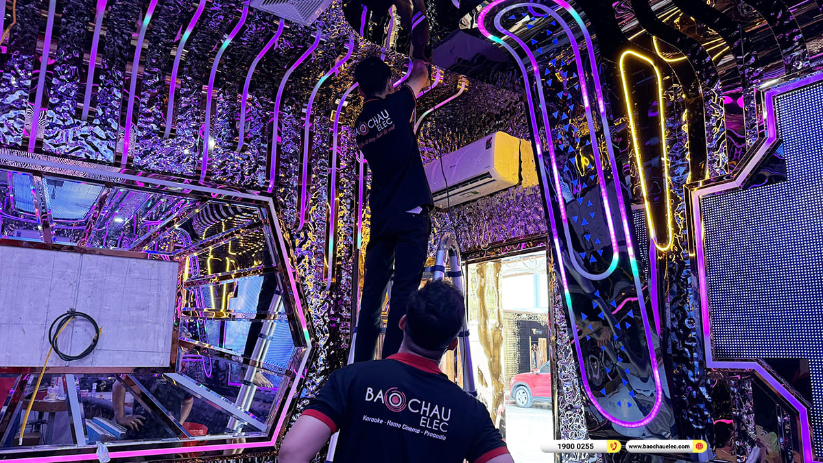 Lắp đặt 9 ph&ograve;ng h&aacute;t gần 900tr cho qu&aacute;n karaoke tại TPHCM