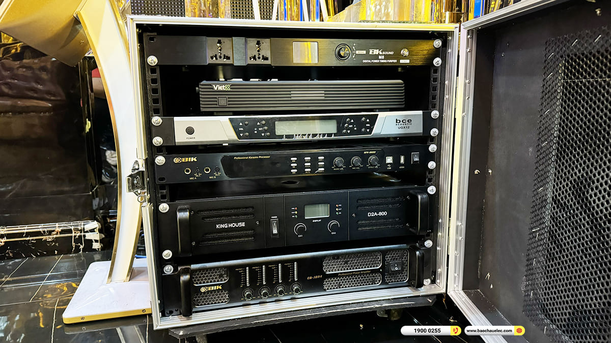 Lắp đặt 9 ph&ograve;ng h&aacute;t gần 900tr cho qu&aacute;n karaoke tại TPHCM