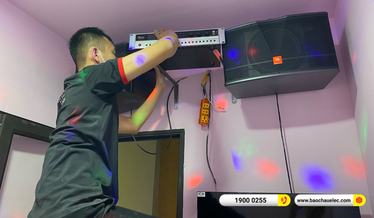 Lắp đặt 9 ph&ograve;ng karaoke box mini cho qu&aacute;n Mimo Music box tại Hải Ph&ograve;ng