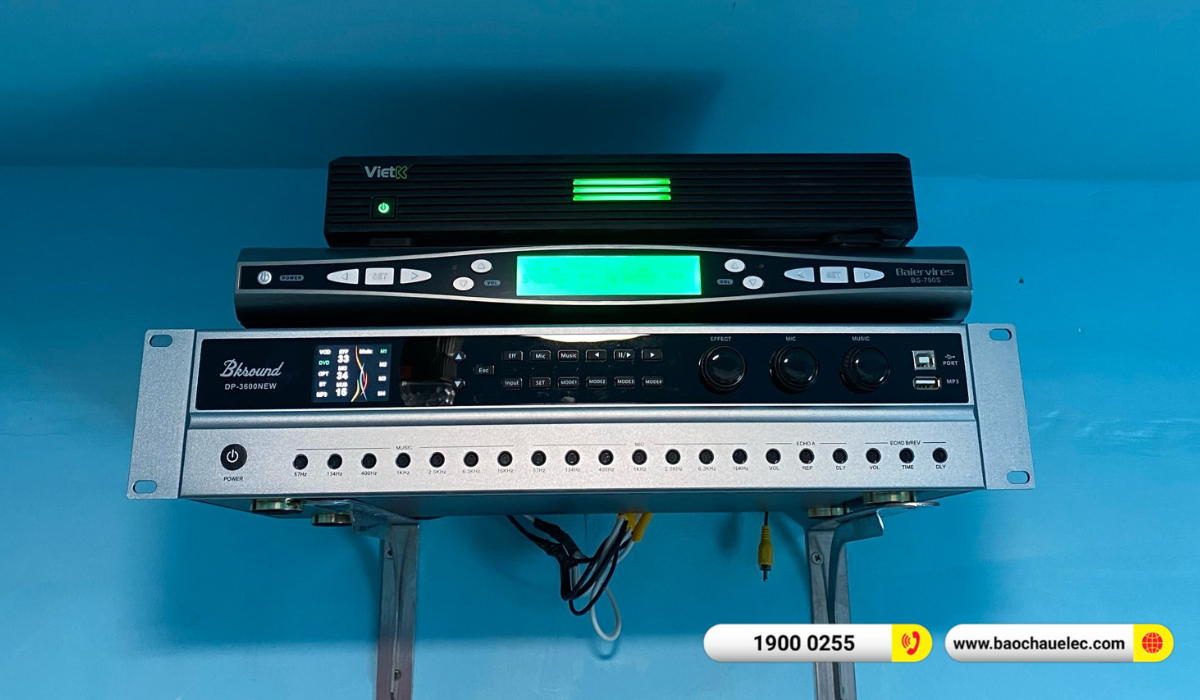 Lắp đặt 9 ph&ograve;ng karaoke box mini cho qu&aacute;n Mimo Music box tại Hải Ph&ograve;ng