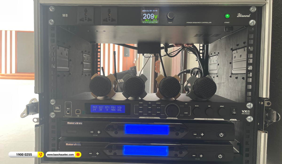 Lắp đặt &acirc;m hội trường Audiocenter cho C&ocirc;ng ty Cổ Phần Dược Phẩm T&iacute;n Phong tại H&agrave; Nội