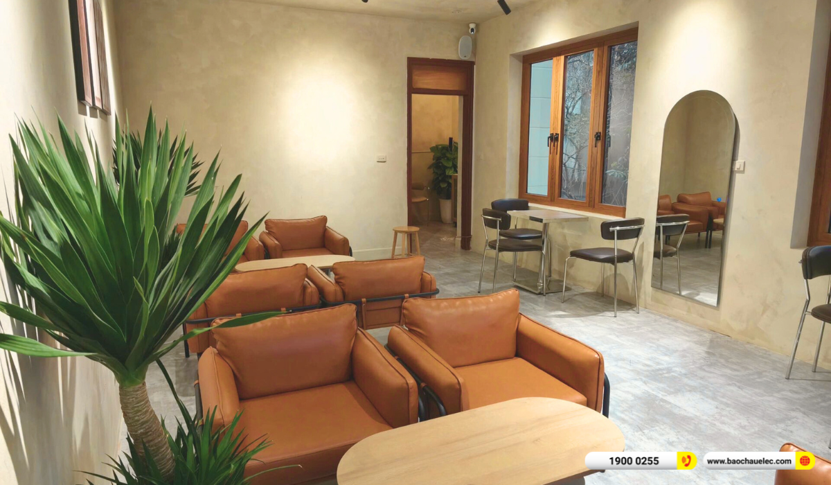 Lắp đặt &acirc;m thanh nhạc nền ITC cho qu&aacute;n La Caf&eacute; & Tea tại Bắc Ninh