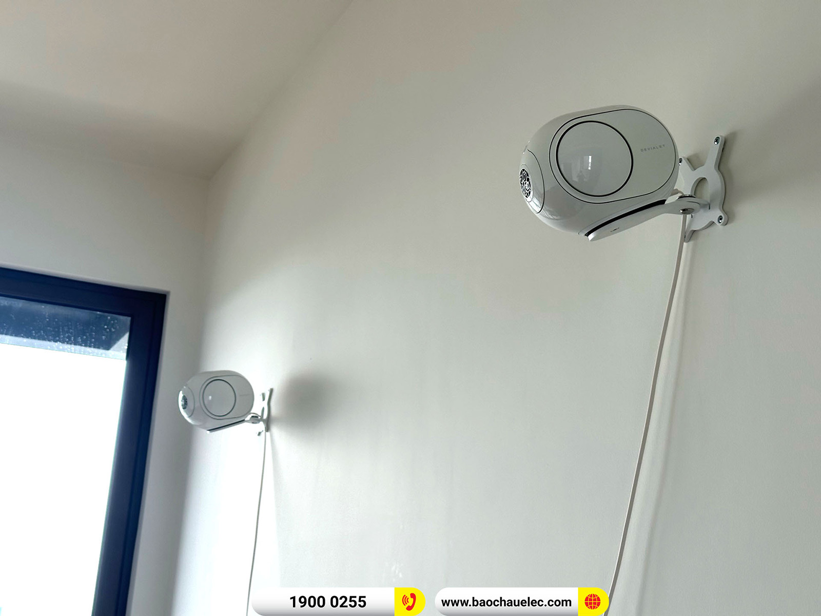 Lắp đặt bộ loa Devialet Phantom gần 300tr cho kh&aacute;ch h&agrave;ng tại TPHCM 