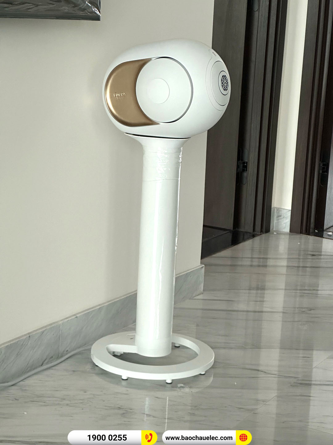 Lắp đặt bộ loa Devialet Phantom gần 300tr cho kh&aacute;ch h&agrave;ng tại TPHCM 