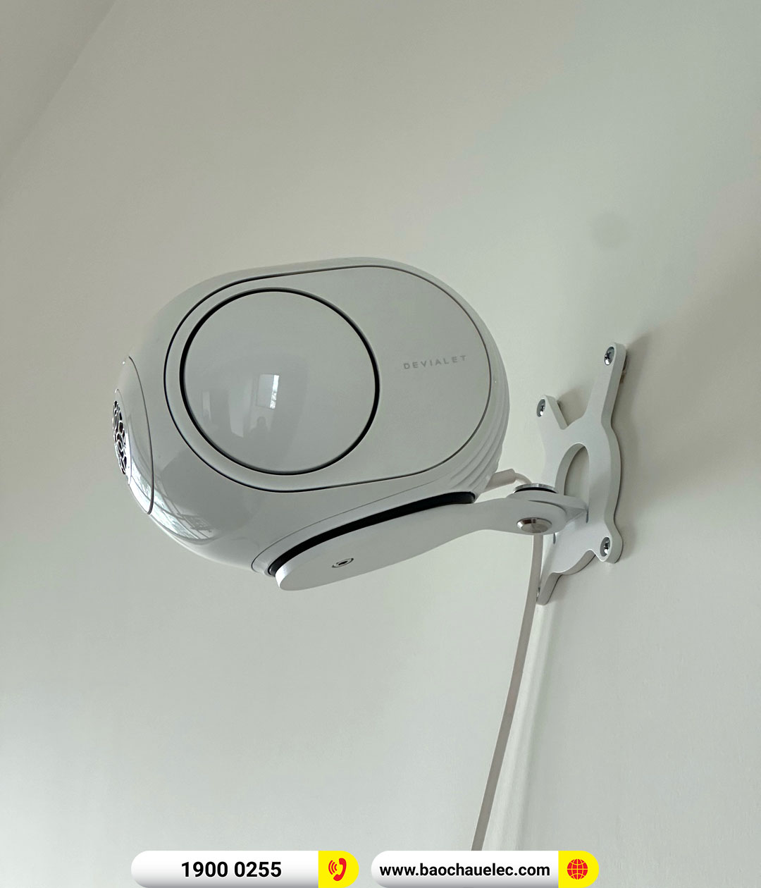 Lắp đặt bộ loa Devialet Phantom gần 300tr cho kh&aacute;ch h&agrave;ng tại TPHCM 
