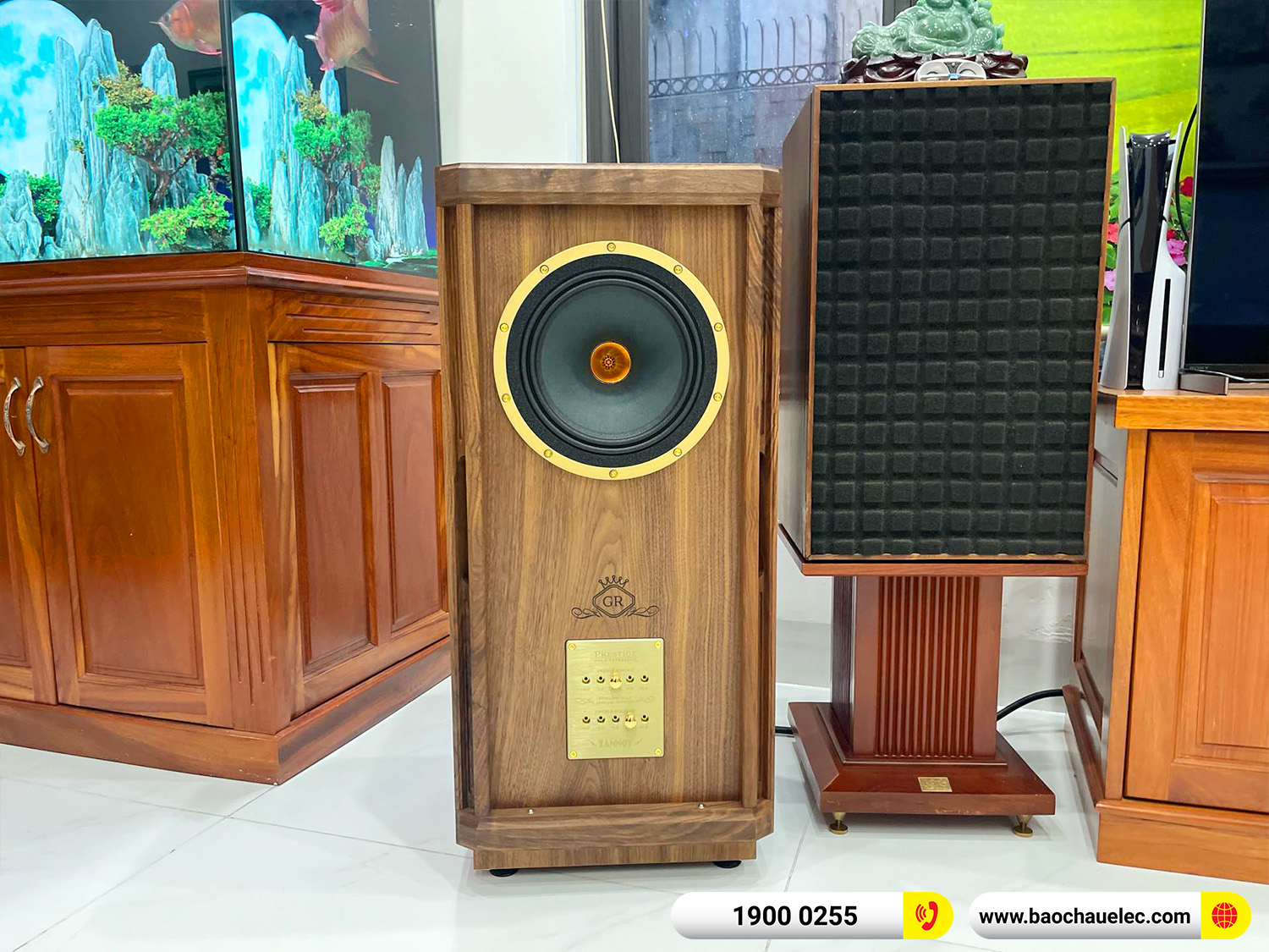 Lắp đặt Bộ Loa hi-end Tannoy hơn 148tr cho anh Dũng tại Đồng Nai