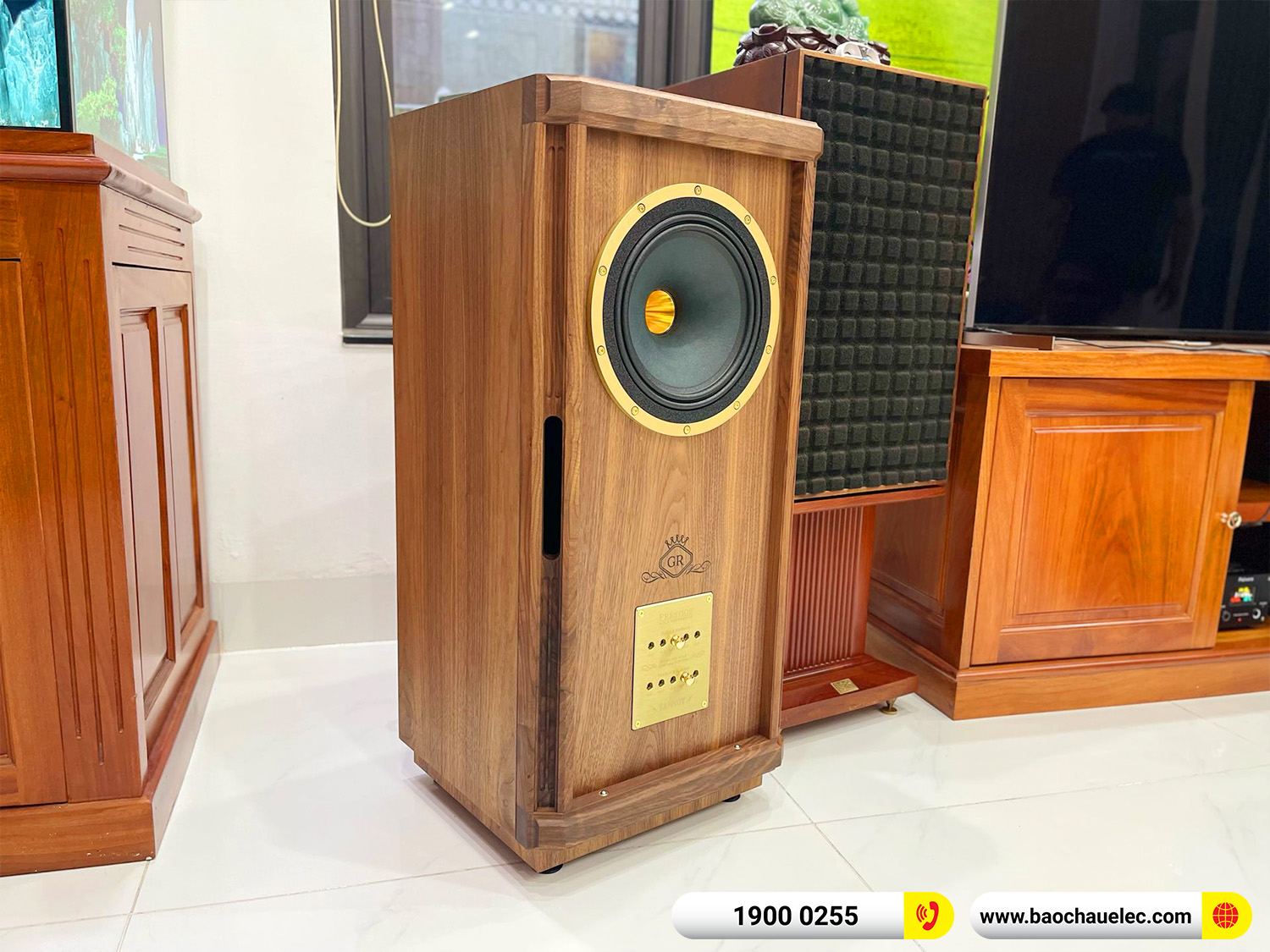 Lắp đặt Bộ Loa hi-end Tannoy hơn 148tr cho anh Dũng tại Đồng Nai