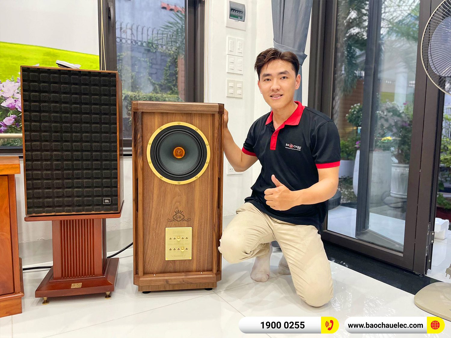 Lắp đặt Bộ Loa hi-end Tannoy hơn 148tr cho anh Dũng tại Đồng Nai