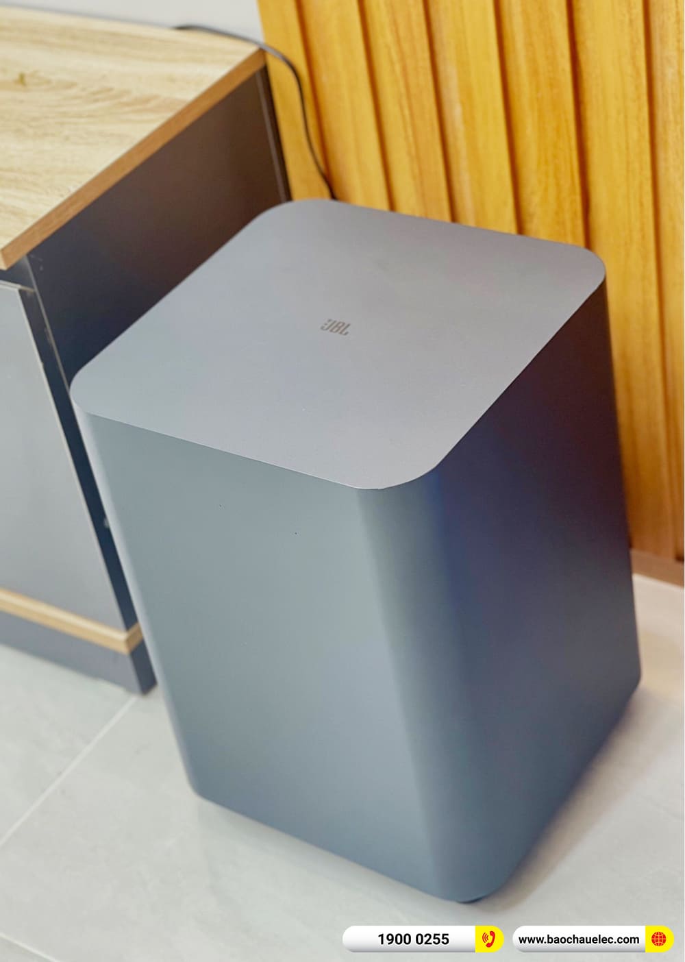 Lắp đặt bộ loa soundbar JBL Bar 1300 cho anh Duy ở Hậu Giang
