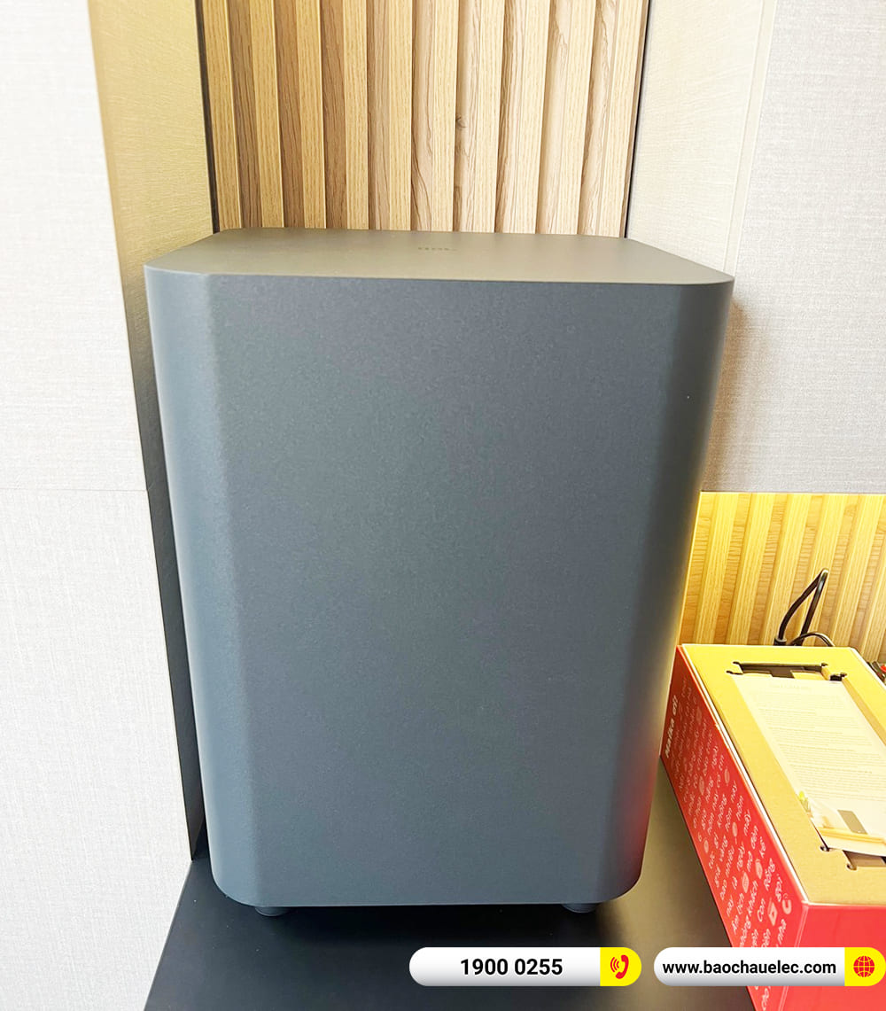 Lắp đặt bộ loa soundbar JBL Bar 1000 cho anh Tuấn ở TPHCM