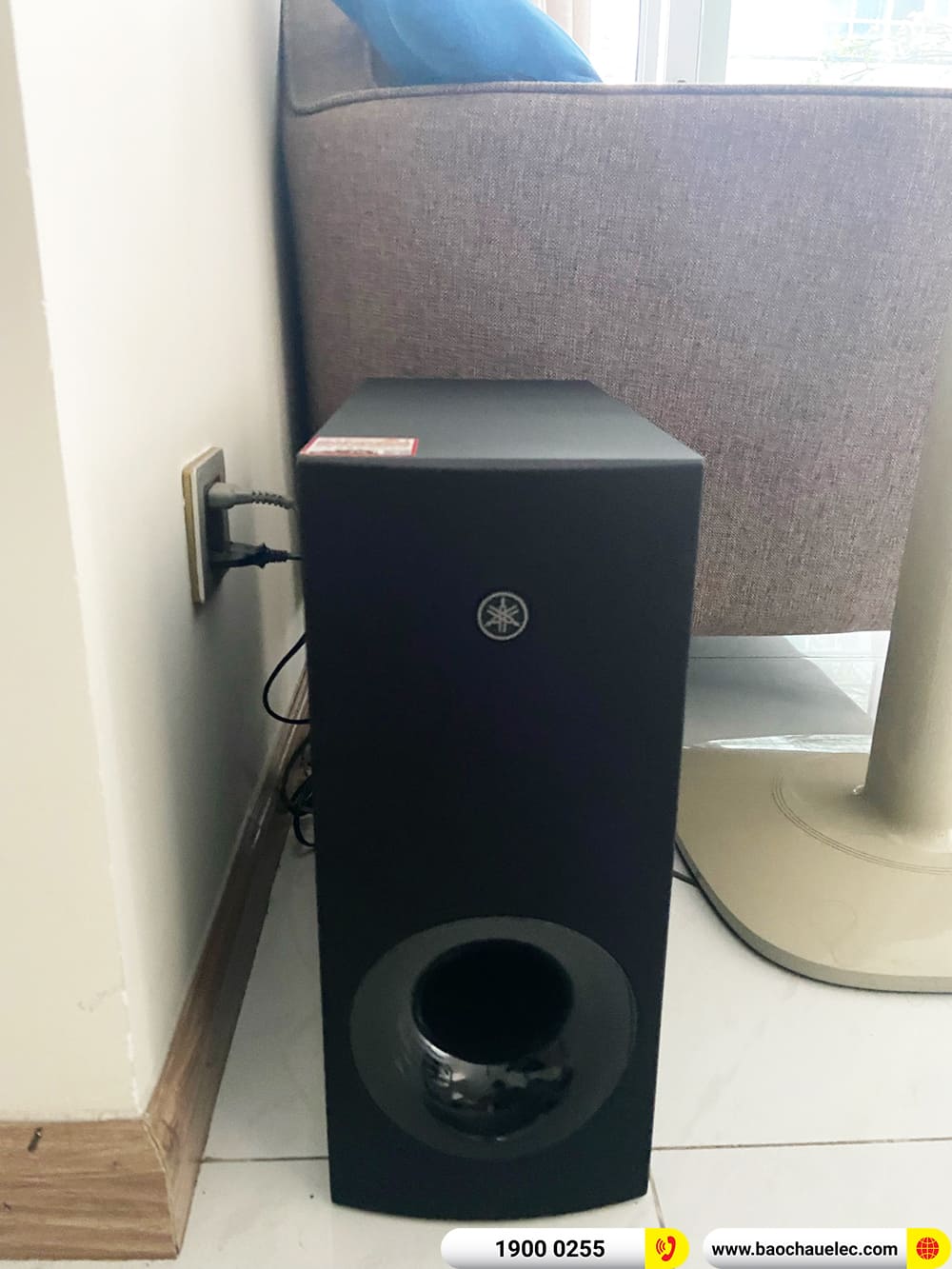 Lắp đặt bộ loa Soundbar Yamaha SR-B40A cho anh Quang ở TPHCM